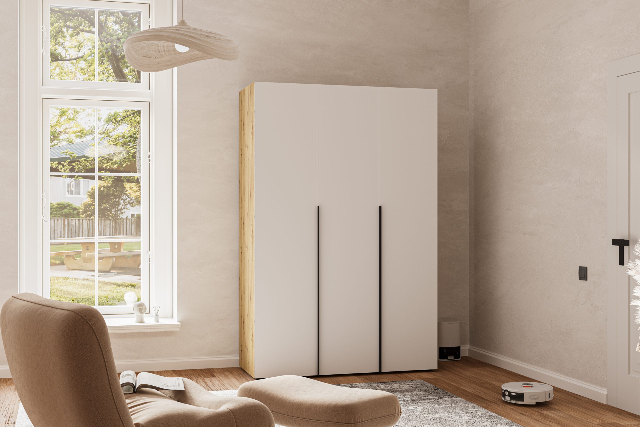 Трьохдверна шафа