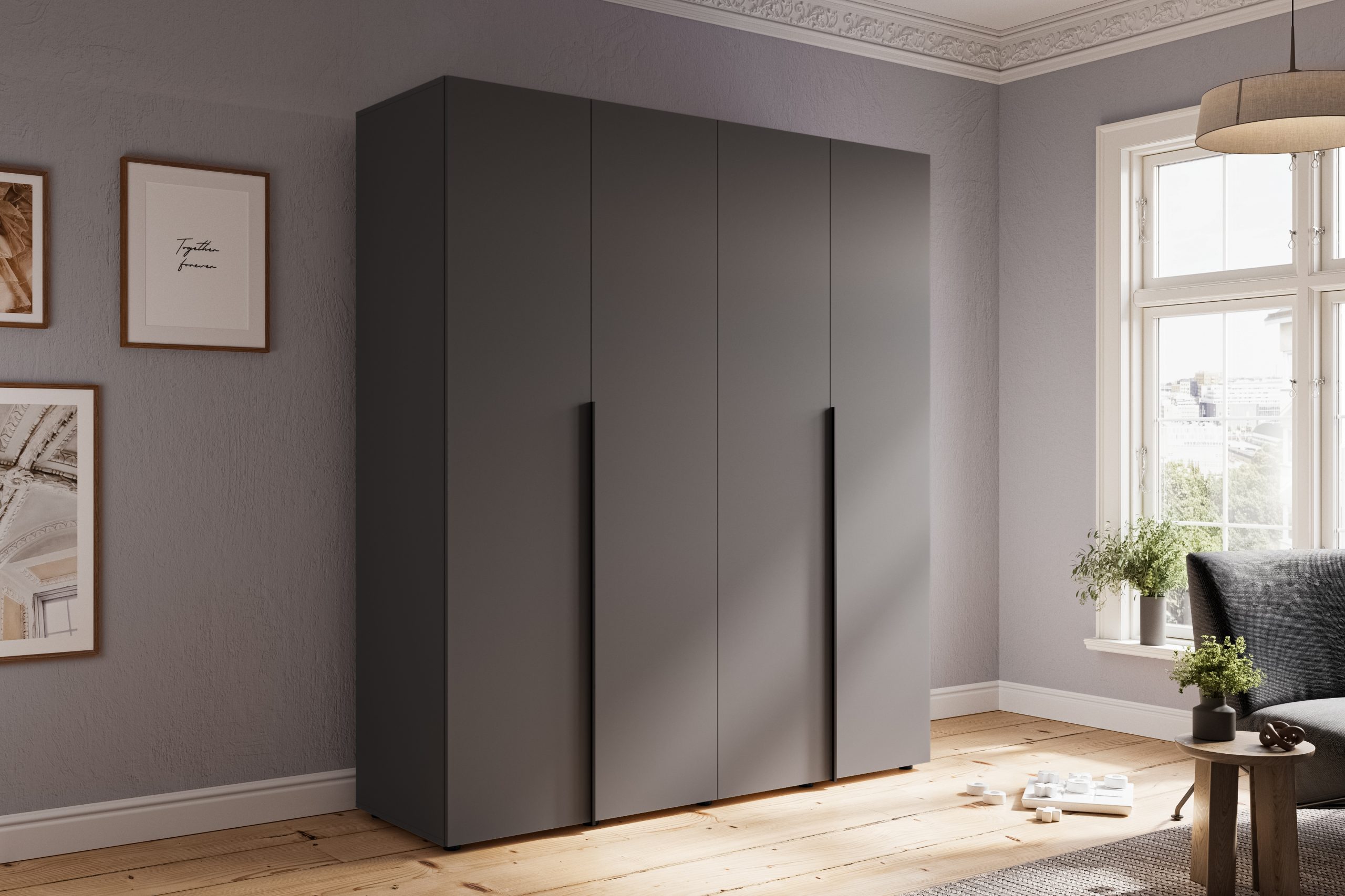 Чотиридверна шафа