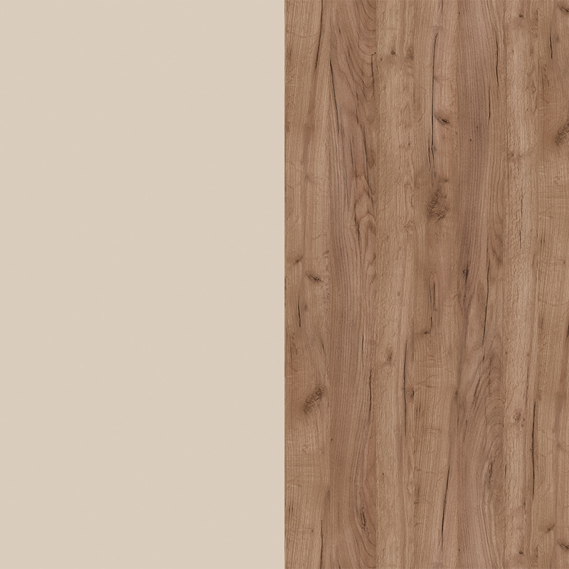 Сатин + Дуб крафт табакко