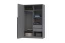 Шафа Вінг 001/Wardrobe Wing 001(Сірий графіт/Graphite grey)