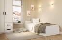 Ліжко Сімпл 90/Bed Simple 90(Німфея альба/Nimfeja alba)