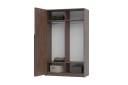 Шафа Вінг 002/Wardrobe Wing 002(Горіх флейм альба/Flame alba walnut)
