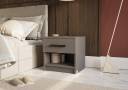 Приліжкова тумба Сімпл/Nightstand Simple(Сірий графіт/Graphite grey)