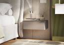 Тумба підвісна Соло/Nightstand wall-mounted Solo(Сірий графіт/Graphite grey)