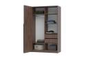 Шафа Вінг 001/Wardrobe Wing 001(Горіх флейм альба/Flame alba walnut)